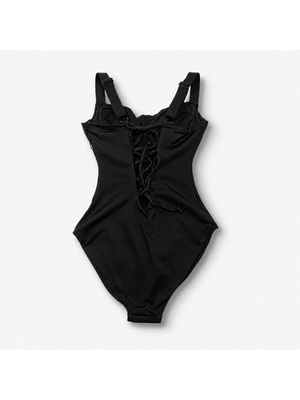 TA3 Lifty One Piece Black Swimsuit Small Reg/Long D/DD Adjustable Shaping NWT - Picture 2 of 16